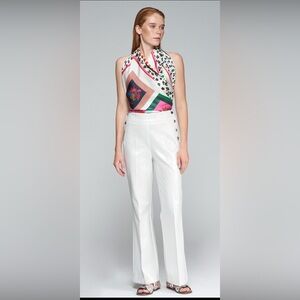 NWT!!! Vilagallo XS / 34 Pants White 
PANTALON PUNTO ROMA PLATA
PANTALON THEODO